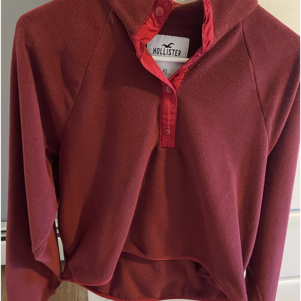 Hollister quarter button up